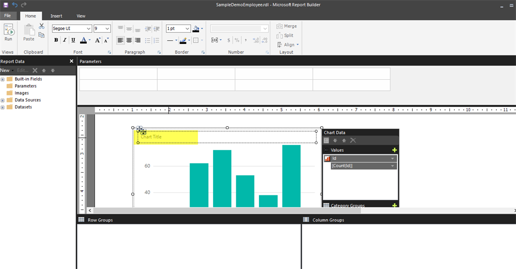Build SSRS (RDL) Report From Microsoft Report Builder